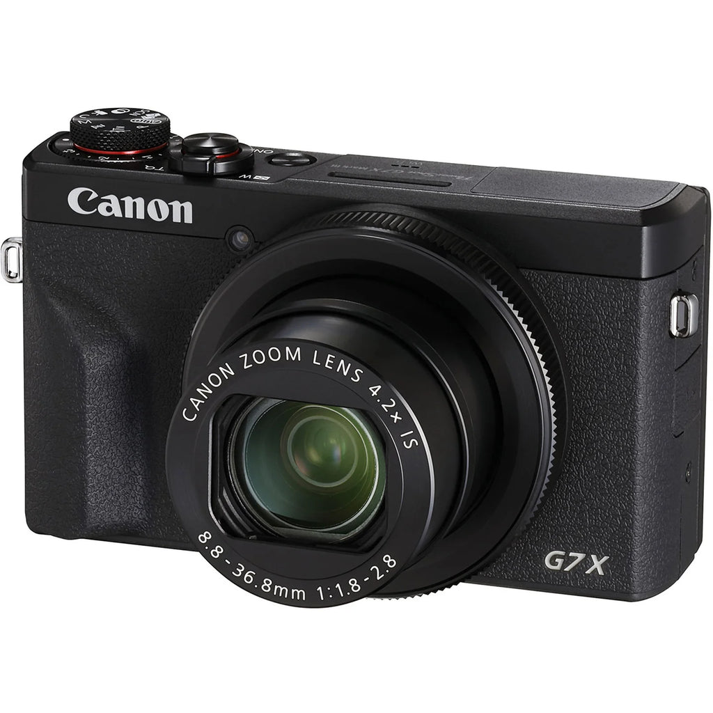 Canon PowerShot G7 X Mark III Review & Specs – 4K 20.1MP Vlogging Camera with Wi-Fi & Bluetooth (Black)