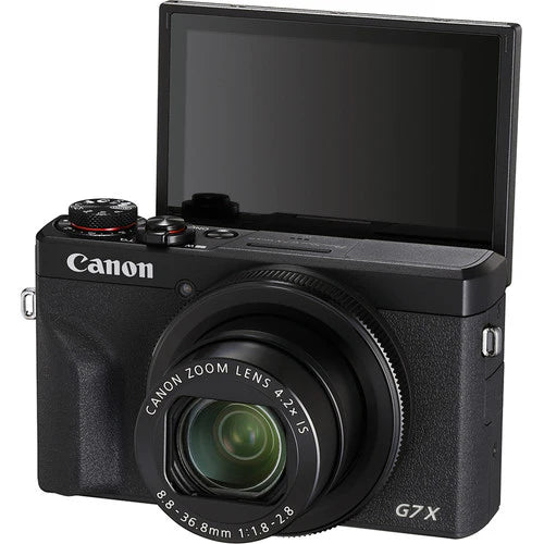 Canon PowerShot G7 X Mark III Review & Specs – 4K 20.1MP Vlogging Camera with Wi-Fi & Bluetooth (Black)
